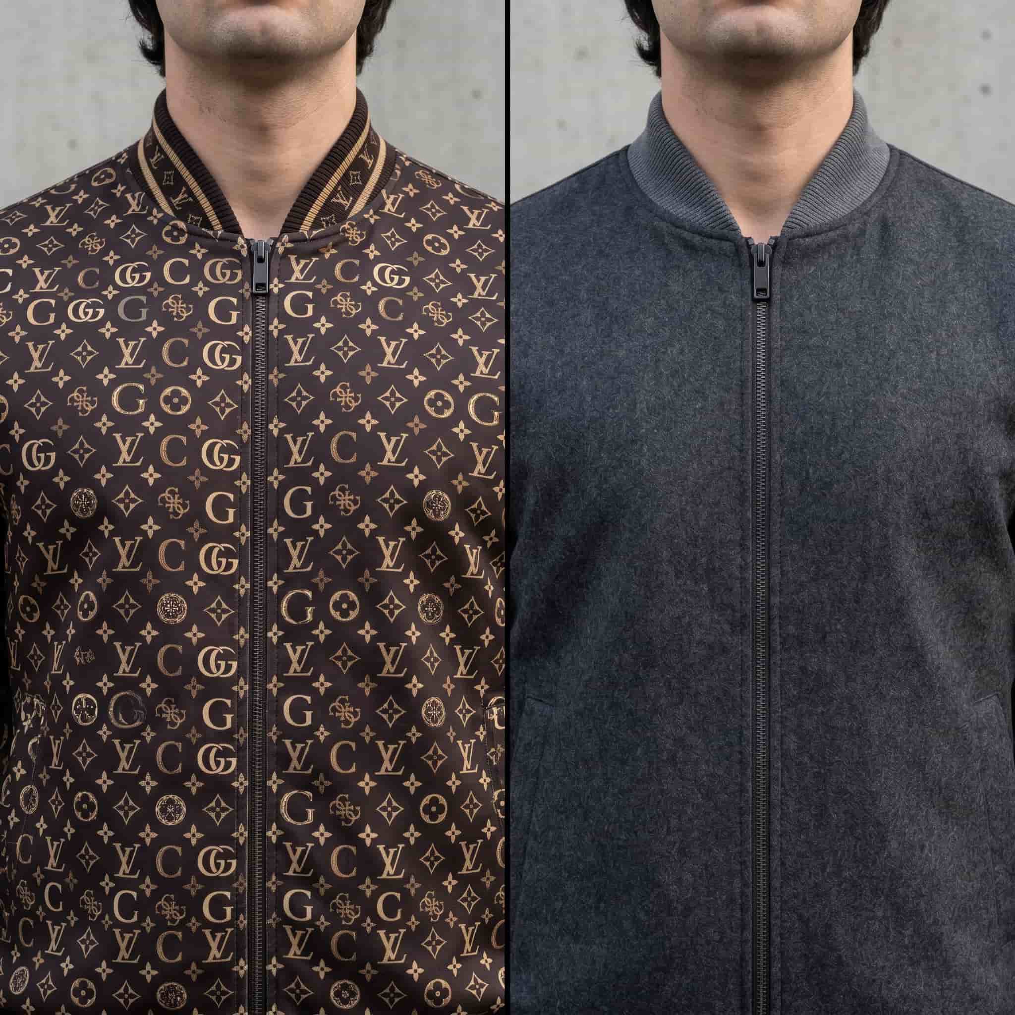 Logo-heavy luxury jacket versus unbranded tailored jacket comparison Logo-heavy luxury jacket versus unbranded tailored jacket comparison